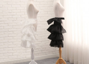 Women Wedding Petticoats，Adult Tutu Skirt Lolita Petticoat，White Hoop Skirt adjust Skirt